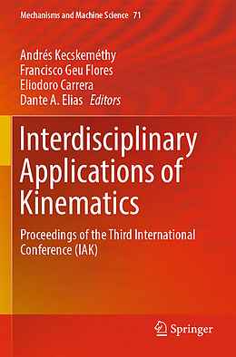 Kartonierter Einband Interdisciplinary Applications of Kinematics von 