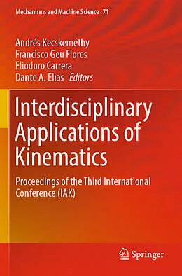 Kartonierter Einband Interdisciplinary Applications of Kinematics von 