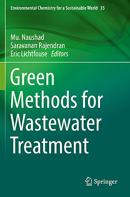 Couverture cartonnée Green Methods for Wastewater Treatment de 