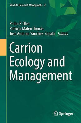 Livre Relié Carrion Ecology and Management de 
