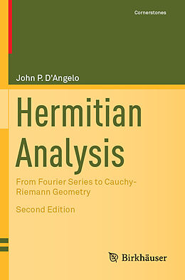 Couverture cartonnée Hermitian Analysis de John P. D'Angelo