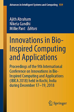 Couverture cartonnée Innovations in Bio-Inspired Computing and Applications de 