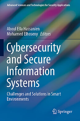 Couverture cartonnée Cybersecurity and Secure Information Systems de 