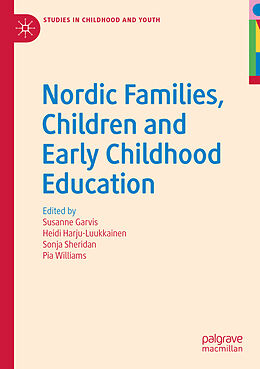 Couverture cartonnée Nordic Families, Children and Early Childhood Education de 