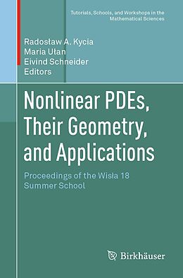 eBook (pdf) Nonlinear PDEs, Their Geometry, and Applications de 