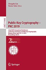 eBook (pdf) Public-Key Cryptography - PKC 2019 de 