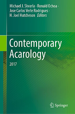 Fester Einband Contemporary Acarology von 