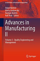 eBook (pdf) Advances in Manufacturing II de 