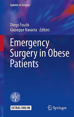 Couverture cartonnée Emergency Surgery in Obese Patients de 