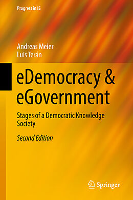 Livre Relié eDemocracy & eGovernment de Luis Terán, Andreas Meier