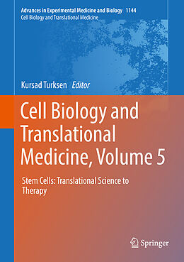 Fester Einband Cell Biology and Translational Medicine, Volume 5 von 