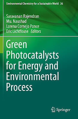 Couverture cartonnée Green Photocatalysts for Energy and Environmental Process de 