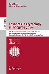 Kartonierter Einband Advances in Cryptology - EUROCRYPT 2019 von
