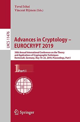 E-Book (pdf) Advances in Cryptology - EUROCRYPT 2019 von 