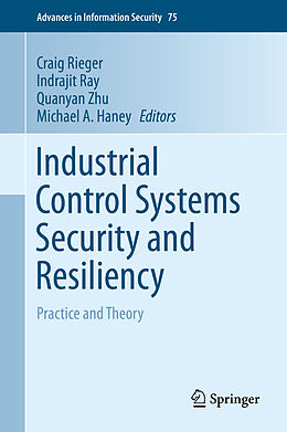 Fester Einband Industrial Control Systems Security and Resiliency von 