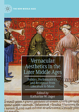 Couverture cartonnée Vernacular Aesthetics in the Later Middle Ages de 