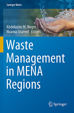 Couverture cartonnée Waste Management in MENA Regions de 