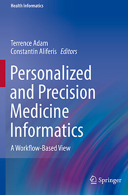 Couverture cartonnée Personalized and Precision Medicine Informatics de 