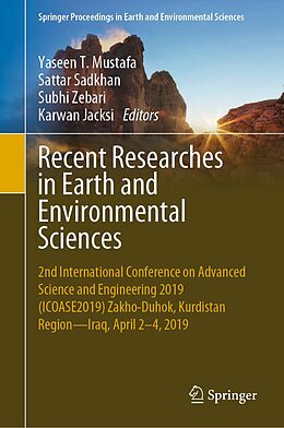 eBook (pdf) Recent Researches in Earth and Environmental Sciences de 