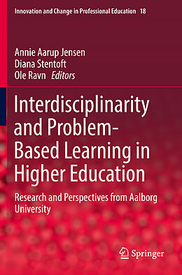 Couverture cartonnée Interdisciplinarity and Problem-Based Learning in Higher Education de 