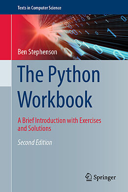 Livre Relié The Python Workbook de Ben Stephenson