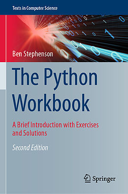 Couverture cartonnée The Python Workbook de Ben Stephenson