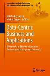 eBook (pdf) Data-Centric Business and Applications de 