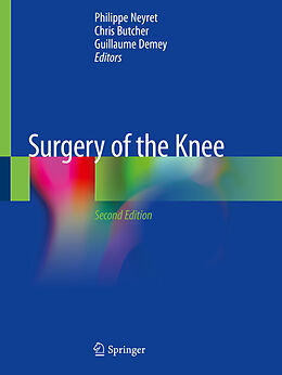 Couverture cartonnée Surgery of the Knee de 