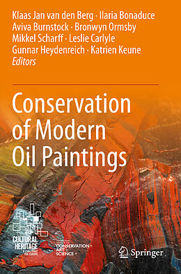 Couverture cartonnée Conservation of Modern Oil Paintings de 