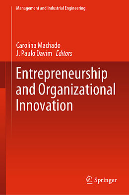 Livre Relié Entrepreneurship and Organizational Innovation de 