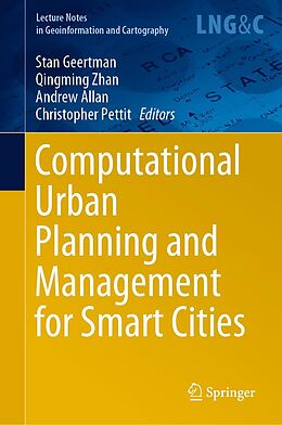 E-Book (pdf) Computational Urban Planning and Management for Smart Cities von 