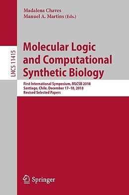 E-Book (pdf) Molecular Logic and Computational Synthetic Biology von 