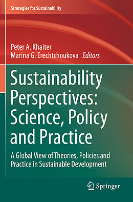 Couverture cartonnée Sustainability Perspectives: Science, Policy and Practice de 