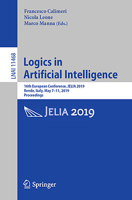 Kartonierter Einband Logics in Artificial Intelligence von 