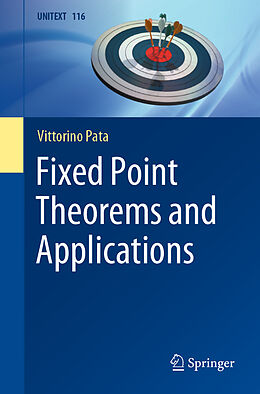 Couverture cartonnée Fixed Point Theorems and Applications de Vittorino Pata