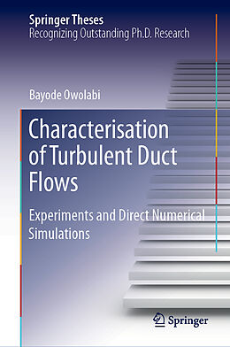 Fester Einband Characterisation of Turbulent Duct Flows von Bayode Owolabi