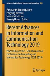 eBook (pdf) Recent Advances in Information and Communication Technology 2019 de 