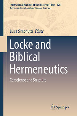 Livre Relié Locke and Biblical Hermeneutics de 