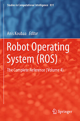 Couverture cartonnée Robot Operating System (ROS) de 
