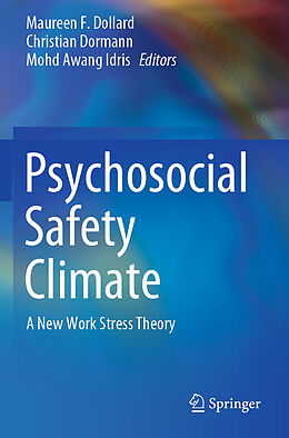 Couverture cartonnée Psychosocial Safety Climate de 