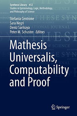 E-Book (pdf) Mathesis Universalis, Computability and Proof von 