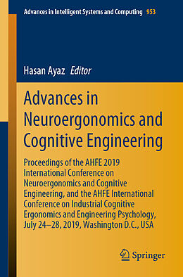 Couverture cartonnée Advances in Neuroergonomics and Cognitive Engineering de 