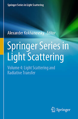 Couverture cartonnée Springer Series in Light Scattering de 