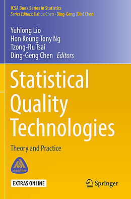 Couverture cartonnée Statistical Quality Technologies de 