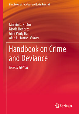 Couverture cartonnée Handbook on Crime and Deviance de 