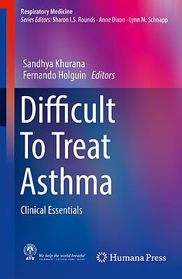 Livre Relié Difficult To Treat Asthma de 