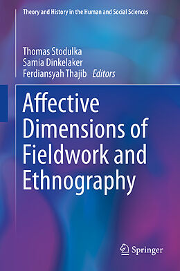 Livre Relié Affective Dimensions of Fieldwork and Ethnography de 