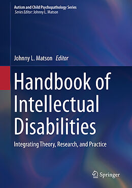 Livre Relié Handbook of Intellectual Disabilities de 