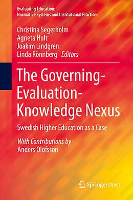 Livre Relié The Governing-Evaluation-Knowledge Nexus de 