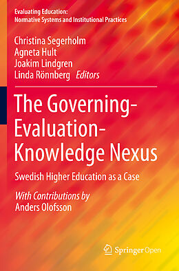 Couverture cartonnée The Governing-Evaluation-Knowledge Nexus de 